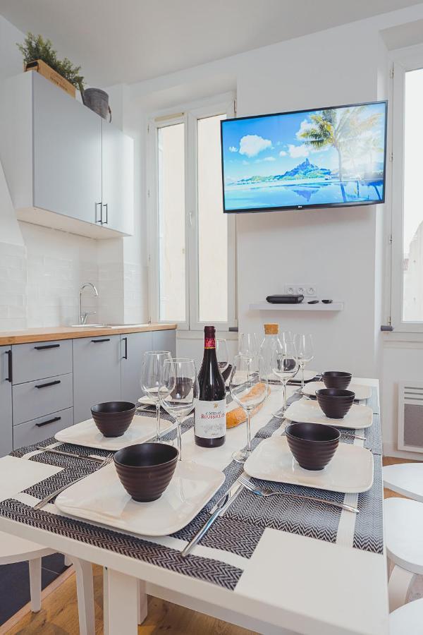 Appartement Magnifique T5 rénové hypercentre 4 à 8 personnes à Marseille Extérieur photo